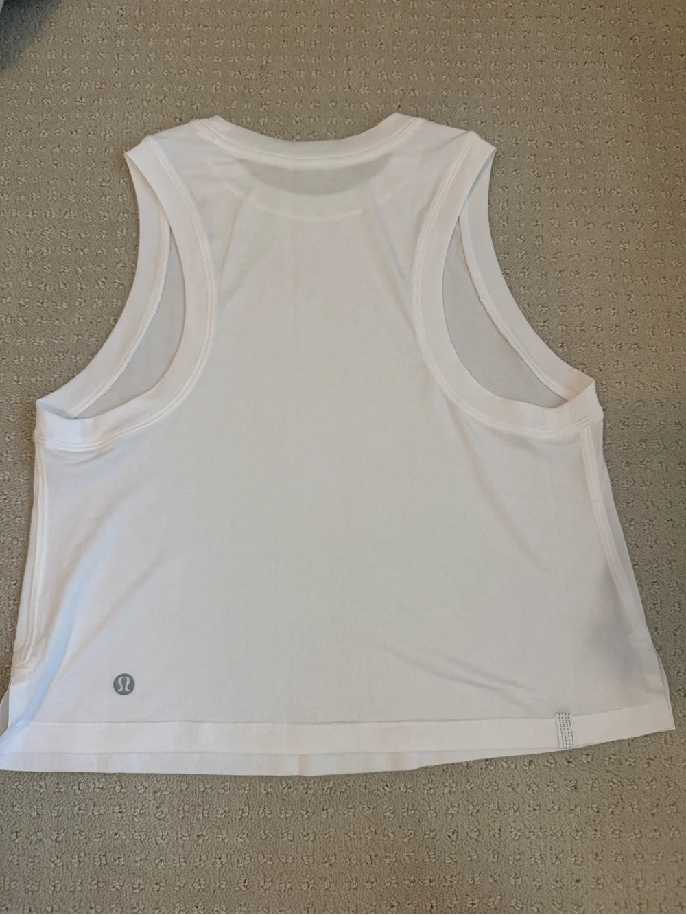 lululemon athletica White Performance Tank